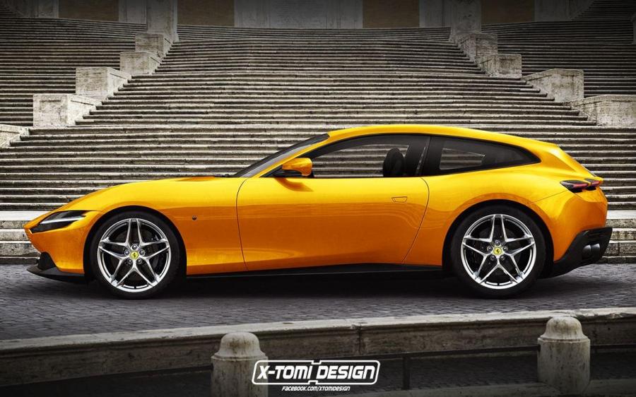 Ferrari Roma ShootingBrake by X-Tomi Design '2019